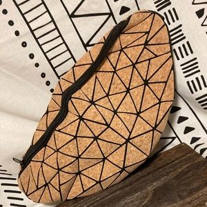 Unique Cork Geometric “Dad Bag” Fanny Pack MAN BAG FANNY PACK DAD BAG GEOMETRIC